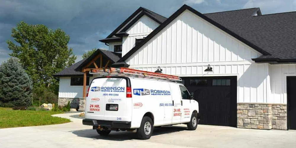 Robinson Heating & Cooling Van 2